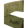 Suspenders, Jump Trousers, M-1942, OD 3, with partial ASN