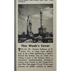 Magazine YANK, 19 octobre 1945
