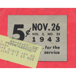 Magazine YANK, 26 novembre 1943