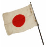 Drapeau japonais, manche télescopique, Hinomaru