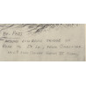Sketch, 663rd Engineer Co., Bailey Bridge, Carentan - Saint-Lô, 1944