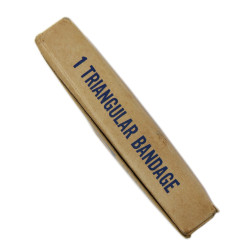 Bandage stérile triangulaire, N140s, HANDY PAD SUPPLY CO., 1943