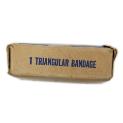 Bandage stérile triangulaire, N140s, HANDY PAD SUPPLY CO., 1943
