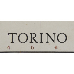 Carte, TORINO, Italie, 1942, N.E. 44/6