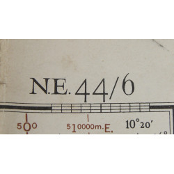 Carte, TORINO, Italie, 1942, N.E. 44/6