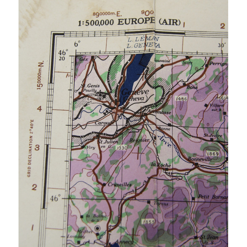 Carte, TORINO, Italie, 1942, N.E. 44/6