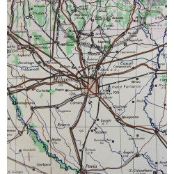 Carte, TORINO, Italie, 1942, N.E. 44/6