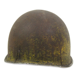 Casque M1, pattes fixes, camouflé, Montebourg
