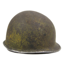 Casque M1, pattes fixes, camouflé, Montebourg