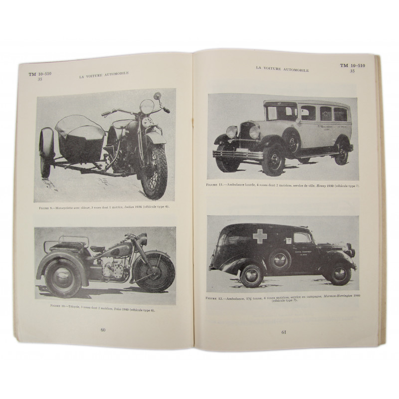 Manuel Technique, TM 10-510, La voiture automobile, 1943 (Version française)