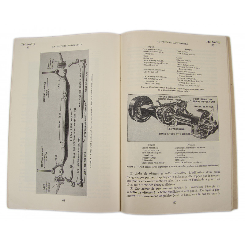 Technical Manual 11-510, La voiture automobile, 1943 (French version)