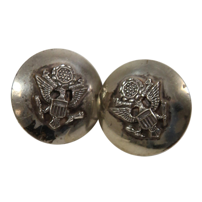 Boucles d'oreilles US Army en argent Boucles d'oreilles US Army en argent