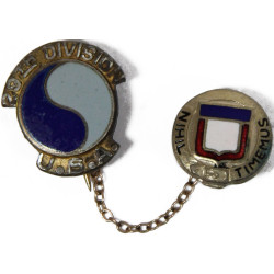 Brooch, Sweetheart, 121st Engineer Combat Bn., 29th Infantry Division