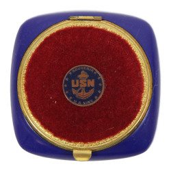 Poudrier féminin, US Navy Waves