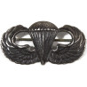 Brevet de parachutiste, US Army, GEMSCO, Sterling, à épingle