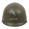 Liner, Helmet, M1, FIRESTONE, 1st Lieutenant, Green A Washers, Named