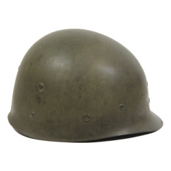 Sous-casque M1 (liner), FIRESTONE, 1st Lieutenant, A washers verts, nominatif