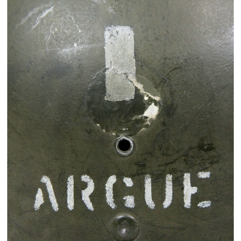 Sous-casque M1 (liner), FIRESTONE, 1st Lieutenant, A washers verts, nominatif