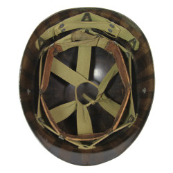 Sous-casque M1 (liner), FIRESTONE, 1st Lieutenant, A washers verts, nominatif