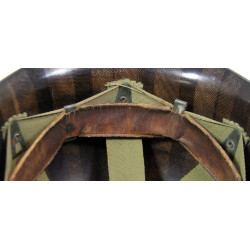 Liner, Helmet, M1, FIRESTONE, 1st Lieutenant, Green A Washers, Named