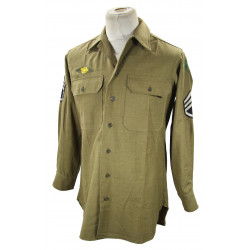 Shirt, Wool, Staff Sergeant, 4th Infantry Division