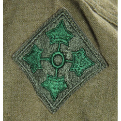 Chemise moutarde, Staff Sergeant, 4th Infantry Division