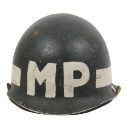 Helmet, M1, Military Police (MP), Liner WESTINGHOUSE, 42nd Infantry Division