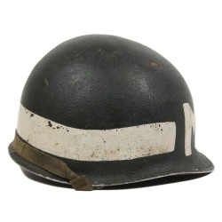 Helmet, M1, Military Police (MP), Liner WESTINGHOUSE, 42nd Infantry Division