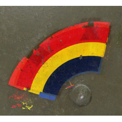 Helmet, M1, Military Police (MP), Liner WESTINGHOUSE, 42nd Infantry Division