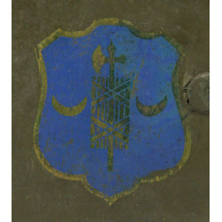 Helmet, M1, Military Police (MP), Liner WESTINGHOUSE, 42nd Infantry Division
