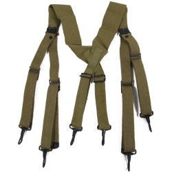 Suspenders, Belt, M-1936, HOOSIER T. & C. BOS. CO. 1942, Mint condition