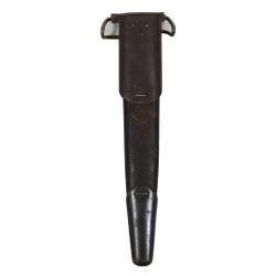 Knife, Trench, M-1918, Au Lion + Theater-made Leather and Metal Sheath
