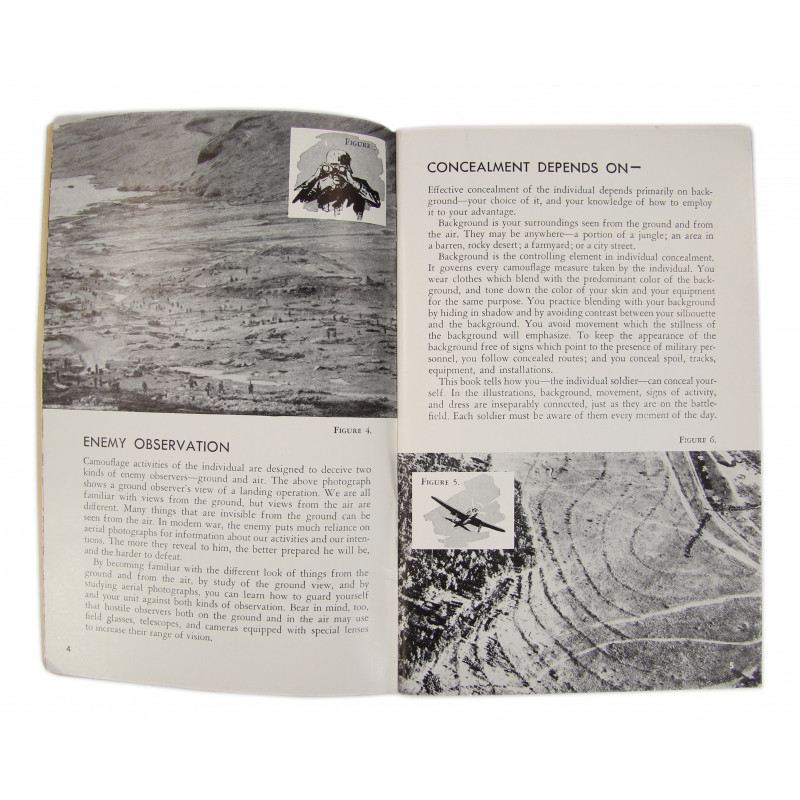 Manuel de campagne, FM 5-20 A, Camouflage of Individuals and Infantry Weapons, 1944