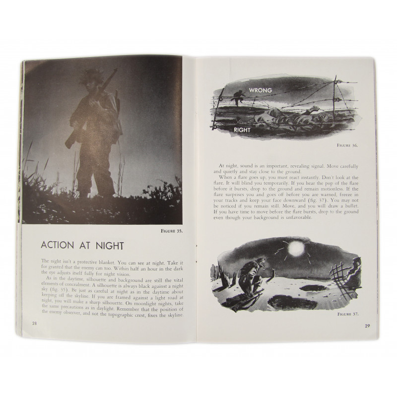Manuel de campagne, FM 5-20 A, Camouflage of Individuals and Infantry Weapons, 1944