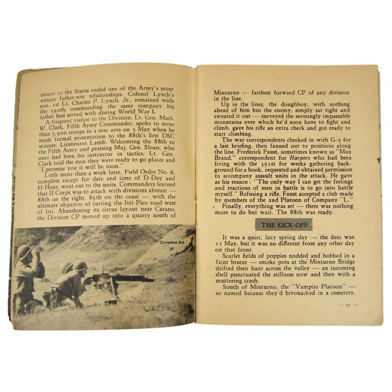 Booklet, Historical, 88th Infantry Division