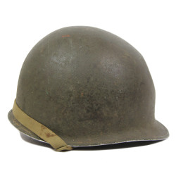 Helmet, M1, Fixed Loops, 2nd Lieutenant, Hit