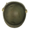 Casque M1, pattes fixes, 2nd Lieutenant, impacté