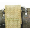 Casque M1, pattes fixes, 2nd Lieutenant, impacté