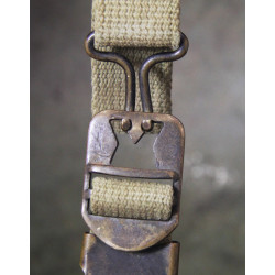 Casque M1, pattes fixes, 2nd Lieutenant, impacté