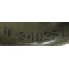 Casque M1, pattes fixes, 2nd Lieutenant, impacté