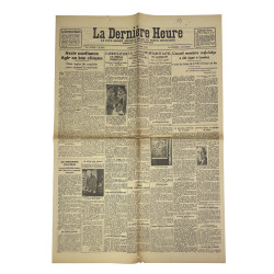 Journal belge, La Dernière Heure, 7 octobre 1944