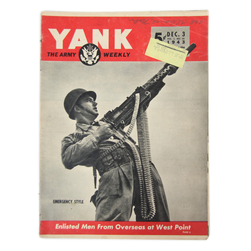 Magazine, YANK, December 3, 1943 Magazine, YANK, December 3, 1943