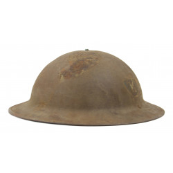 Helmet, M-1917, Co. K, 320th Inf. Reg., 80th Infantry Division, Somme, Meuse-Argonne, St. Mihiel
