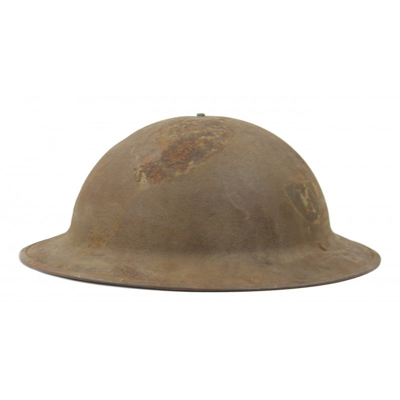 Casque M-1917, Co. K, 320th Inf. Reg., 80th Infantry Division, Somme, Meuse-Argonne, Saint-Mihiel