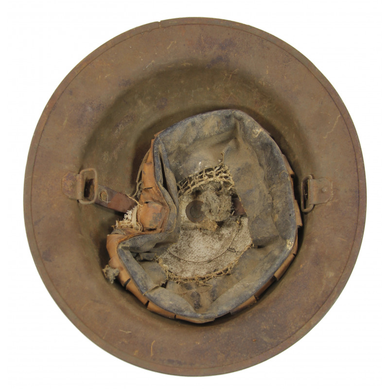 Helmet, M-1917, Co. K, 320th Inf. Reg., 80th Infantry Division, Somme, Meuse-Argonne, St. Mihiel