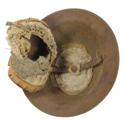 Helmet, M-1917, Co. K, 320th Inf. Reg., 80th Infantry Division, Somme, Meuse-Argonne, St. Mihiel