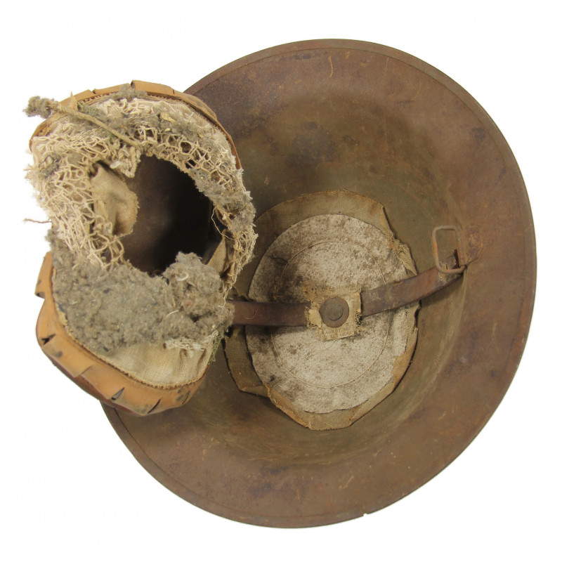 Casque M-1917, Co. K, 320th Inf. Reg., 80th Infantry Division, Somme, Meuse-Argonne, Saint-Mihiel