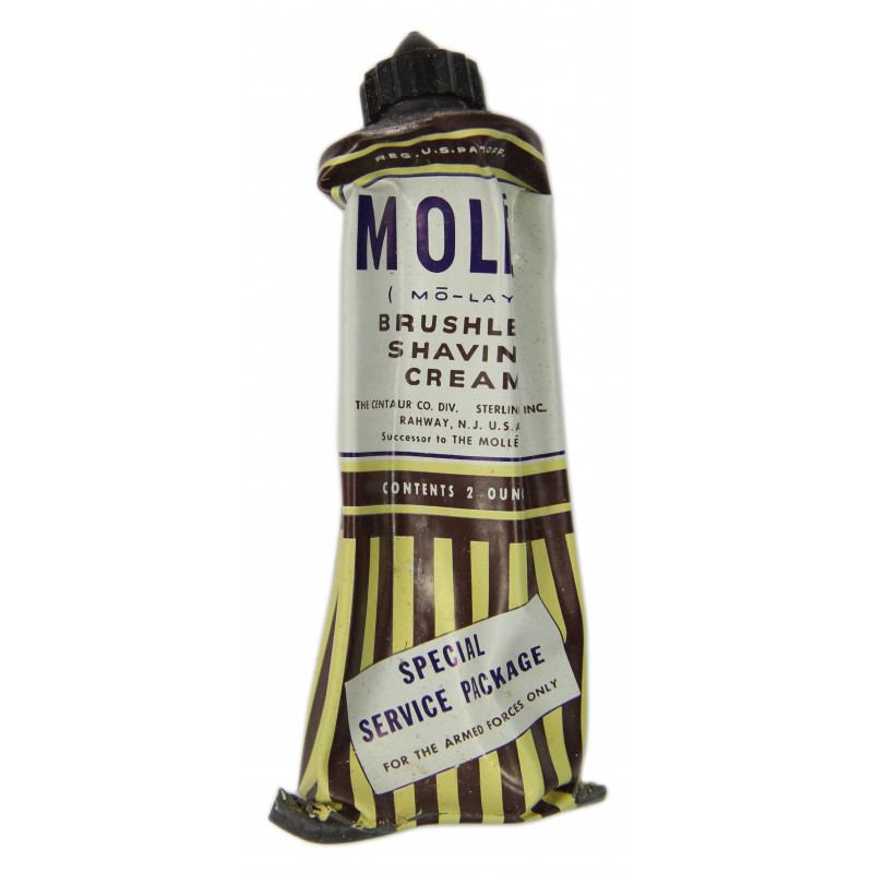 Cream, Shaving, MOLLÉ, "Special Service Package - For The Armed Forces Only"