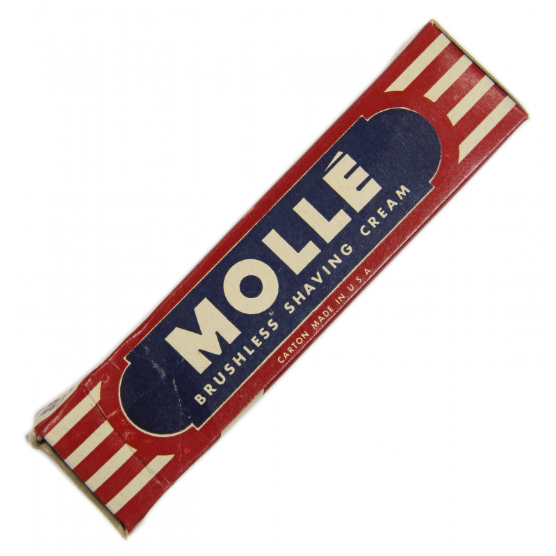 Mousse à raser MOLLÉ, "Special Service Package - For The Armed Forces Only"