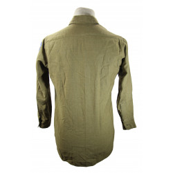 Chemise moutarde, US Army, 100th Infantry Division, 14 1/2 x 32